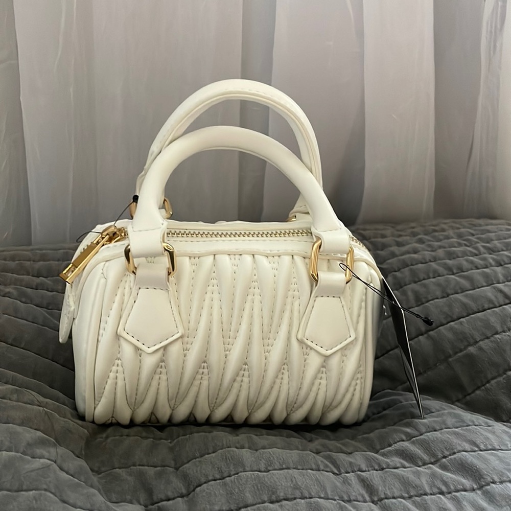 White Mini Purse